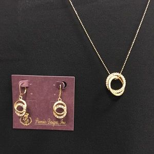 Premier Designs Necklace and Earrings Set